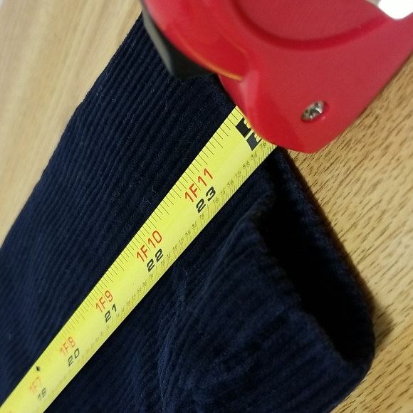 H&M (L.O.G.G.) sz 10 navy corduroy jacket w/elbow patches EUC - Picture 15 of 15